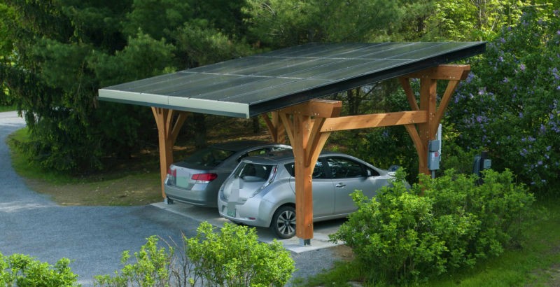 garagem solar para casa