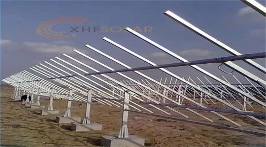 Sistema de montagem solar no solo
