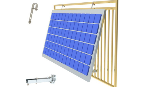 Kits fáceis de montagem de painel solar para varanda residencial