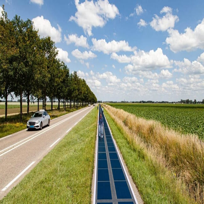 Ciclovia solar é inaugurada na Holanda