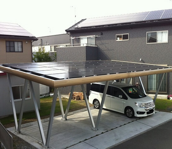 Garagem Solar do Japão 3,8 MW
